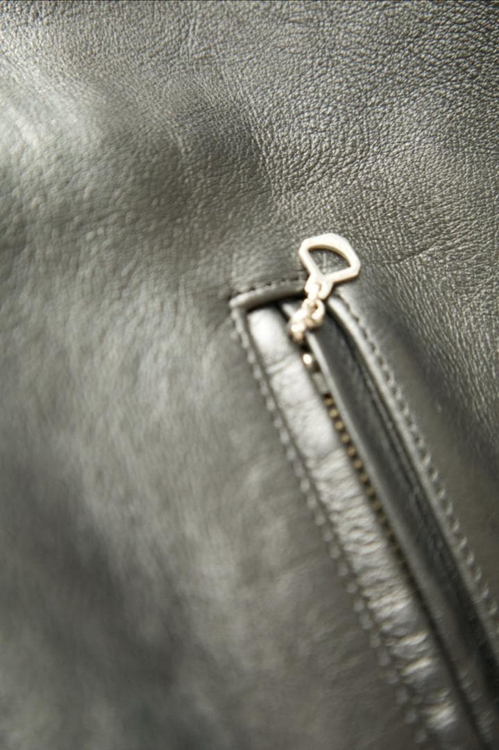 GUILTYPARTIES レザージャケット 黒 シングルライダース 極美品