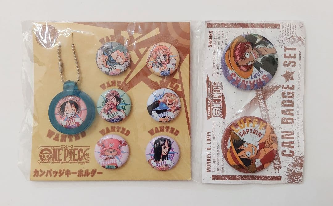 ワンピース 缶バッジセット ONE PIECE レトロ 当時物