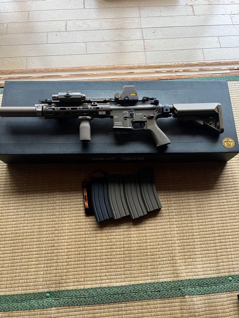 東京マルイ HK 416D タンカラー　デルタカスタム