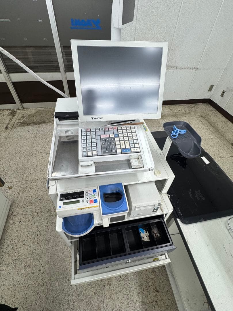 【業務用】TERAOKA 対面式POSレジ 本体一式