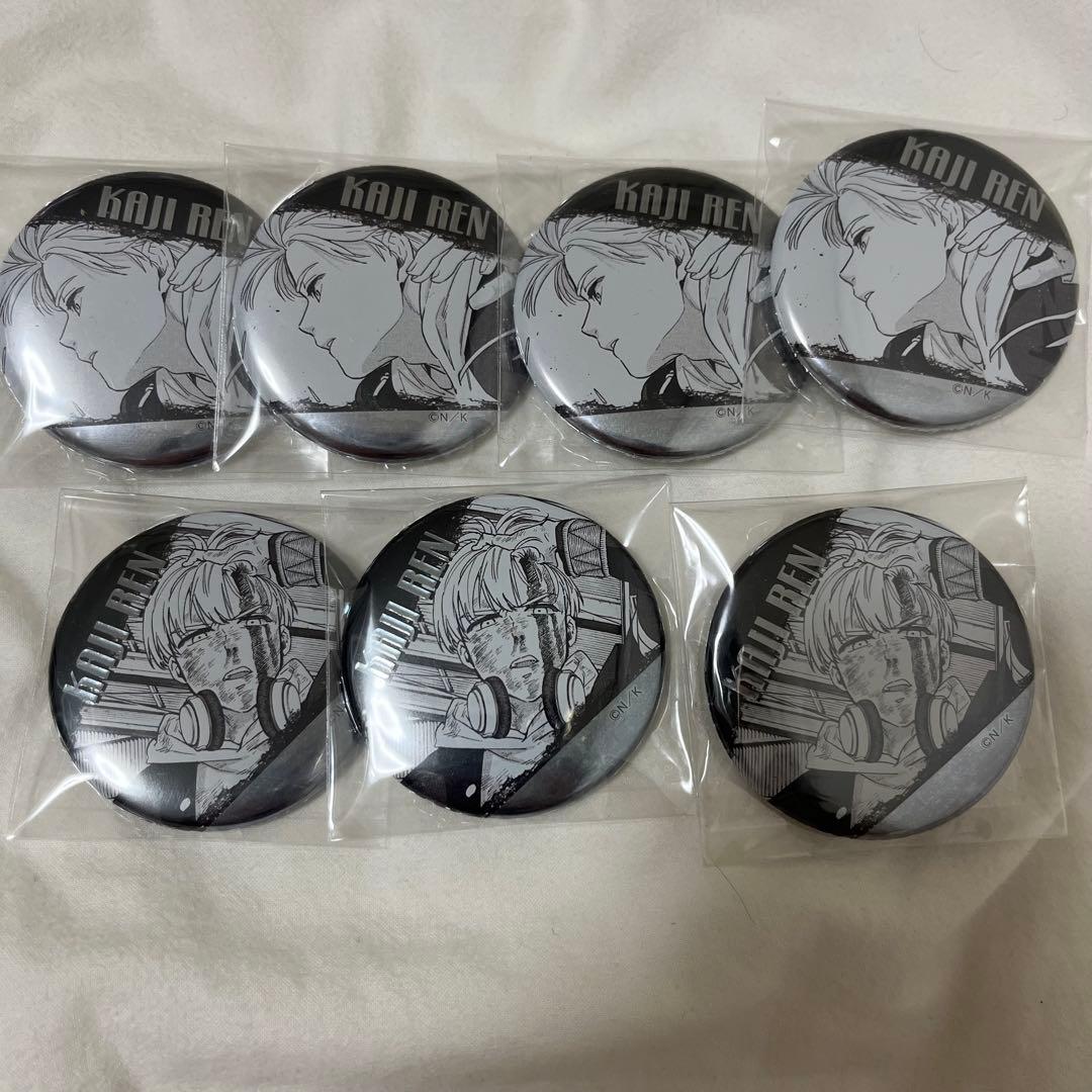 梶蓮　ジュエリー缶バッジ