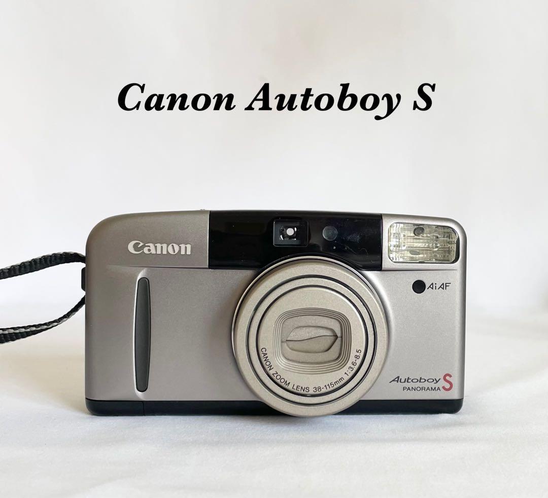 【完動品】Canon Autoboy S フィルムカメラ 動作確認済み