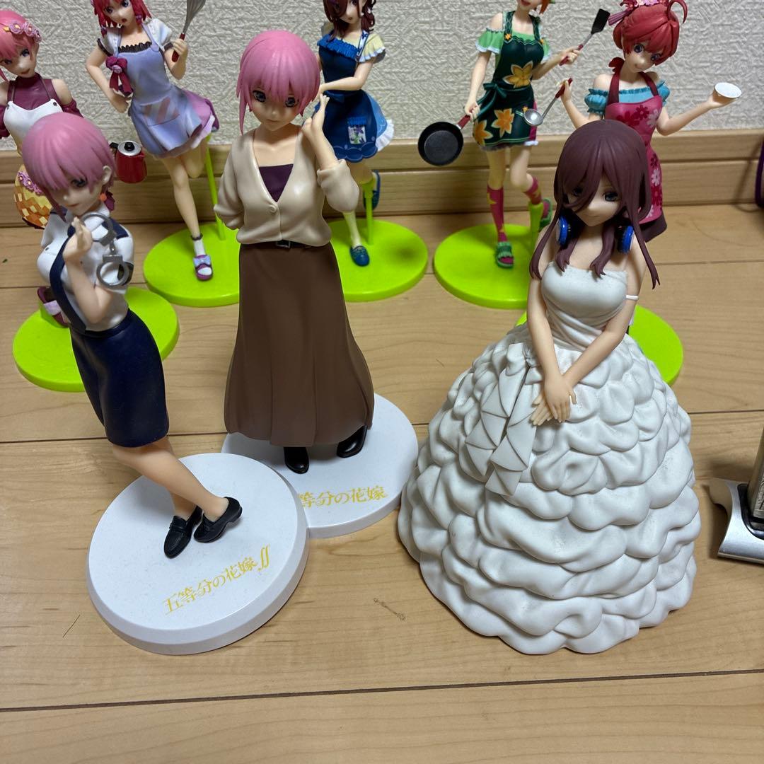 五等分の花嫁　フィギュア　アクスタ　ジッポ　セット