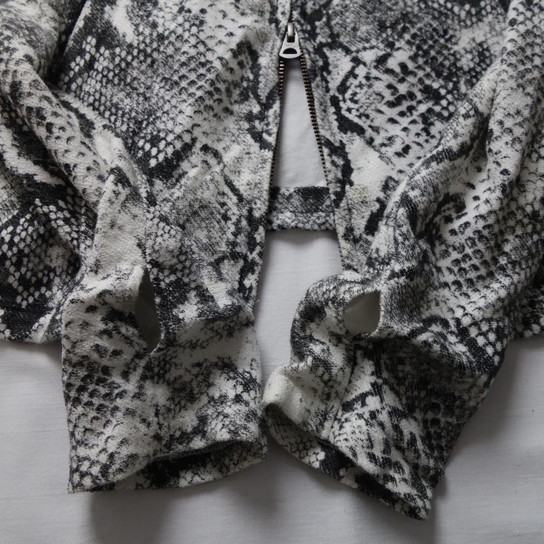 トップス 00s CIVARIZE Python Zip-up Hoodie vkei