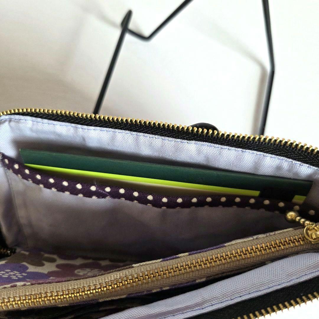 JUNE様　かさばらない長財布　L字ファスナー長財布　ハンドメイド