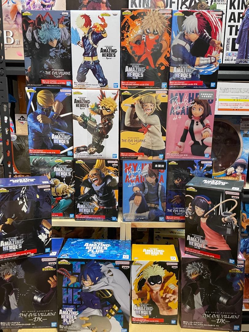 ヒロアカ　フィギュア　18点まとめ売り