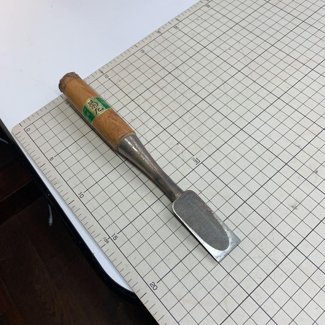 アンティーク平ノミ04中古の大工用品
