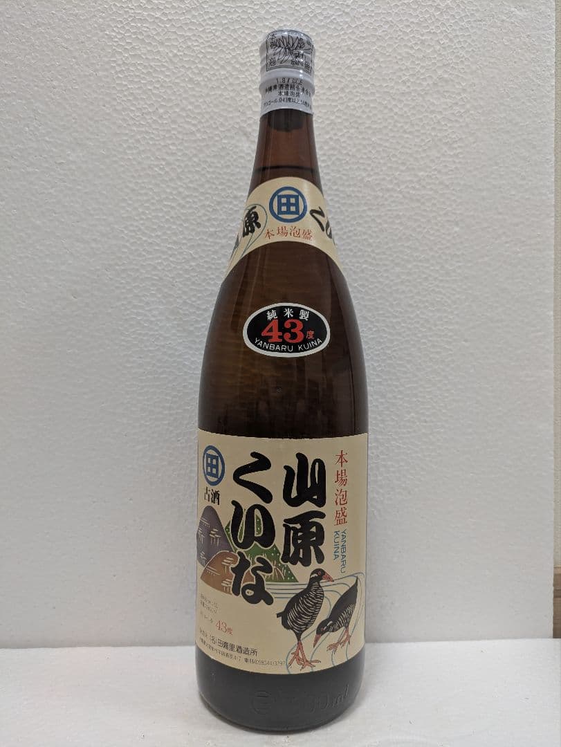 本場泡盛 田嘉里酒造所 山原くいな 43度古酒