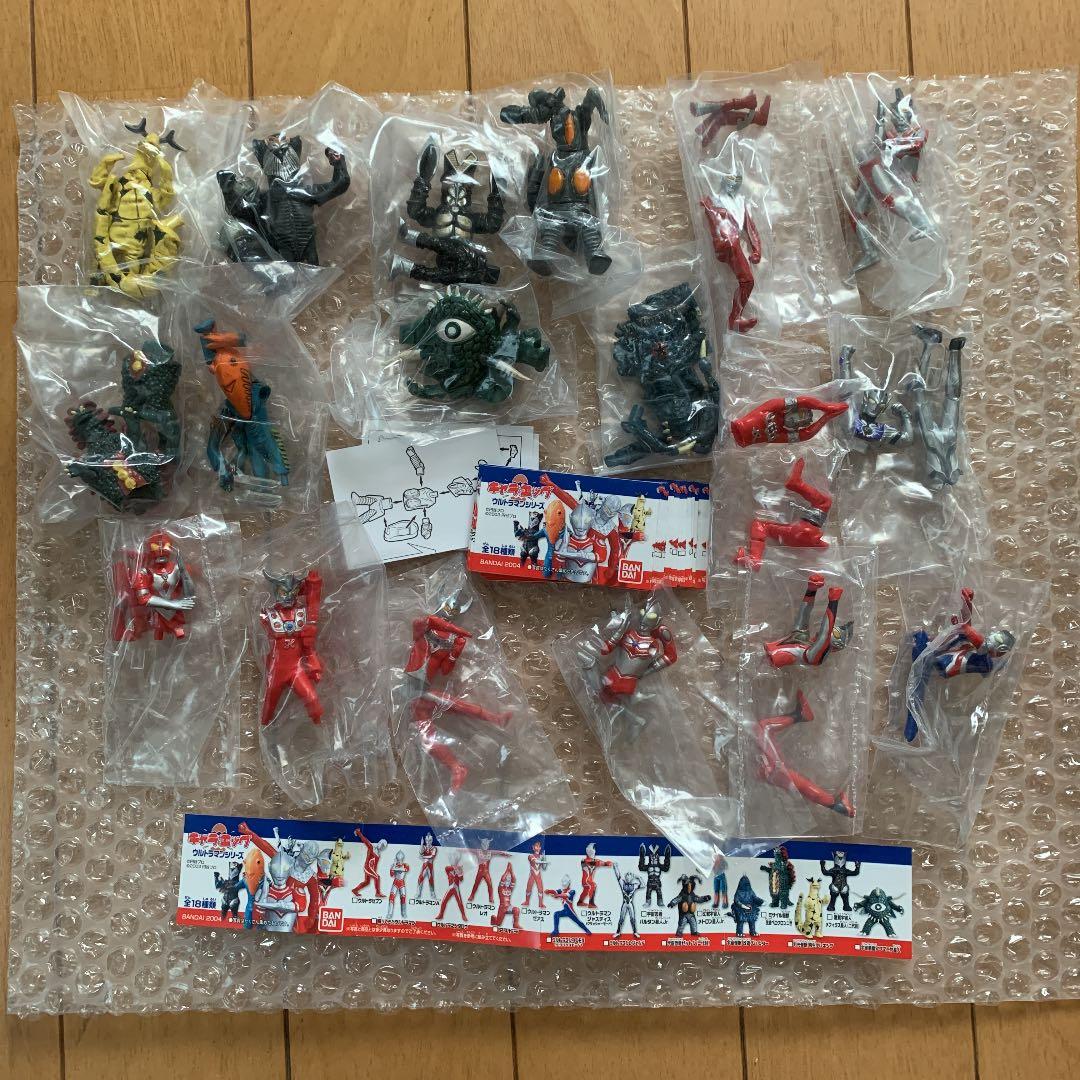 キャラエッグウルトラマン 18体セット