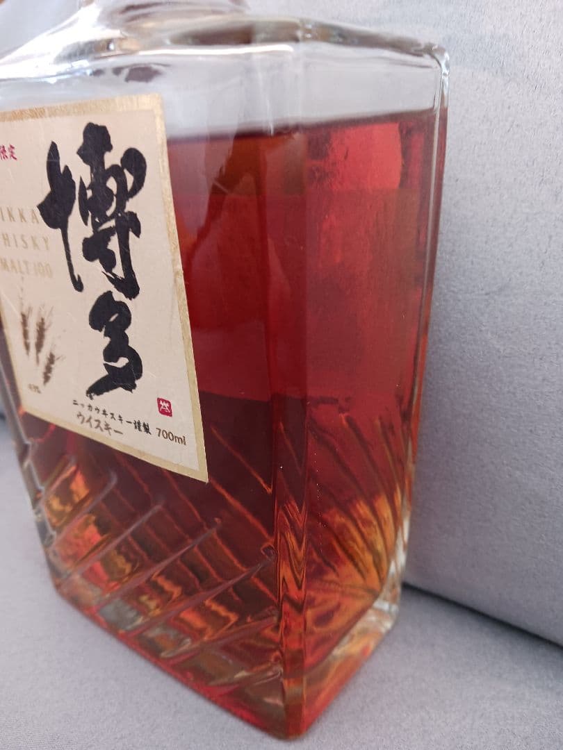 【未開封】博多ウイスキー700ml 43% 限定ボトル　【訳あり】