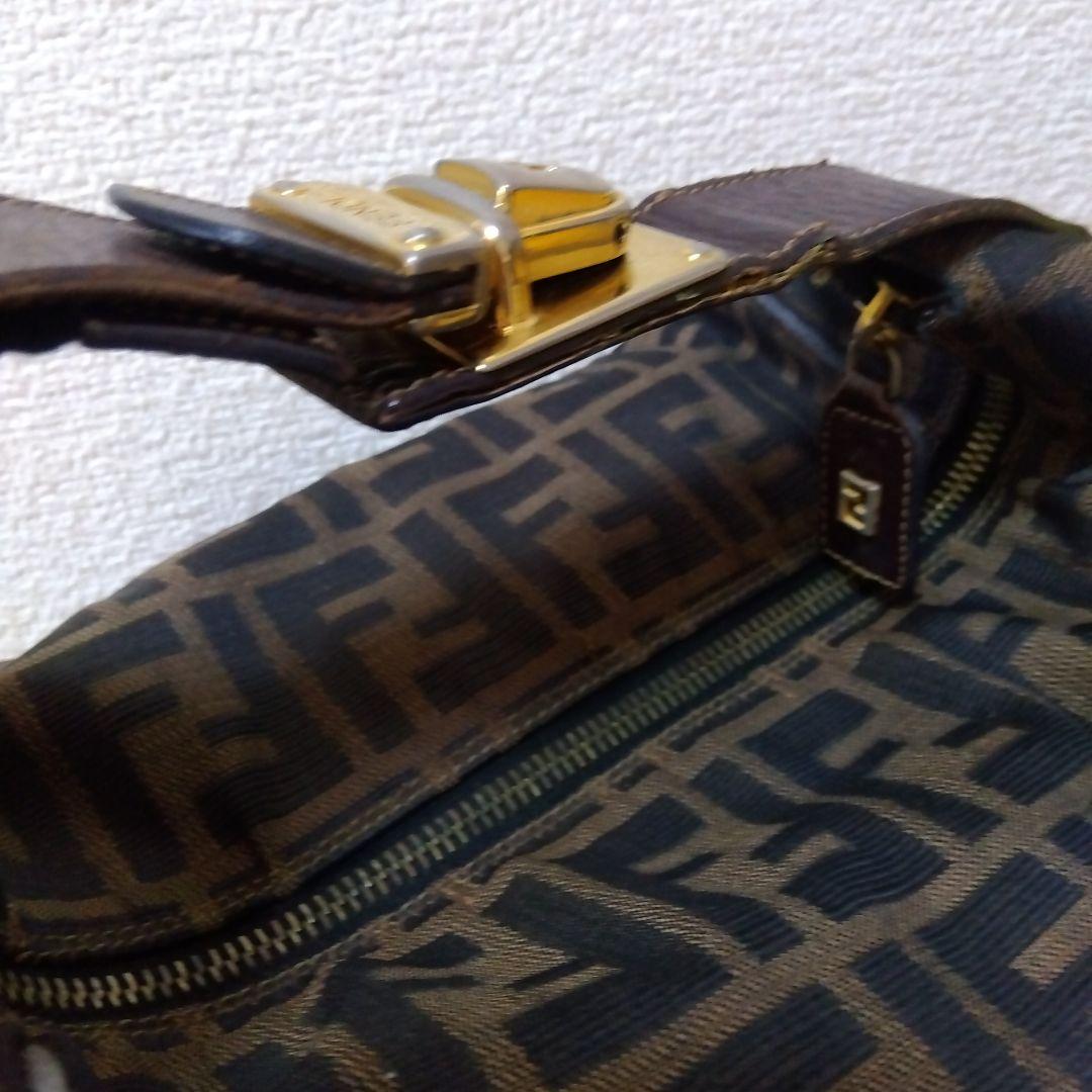 FENDI ハンドバッグ バニティ ズッカ柄