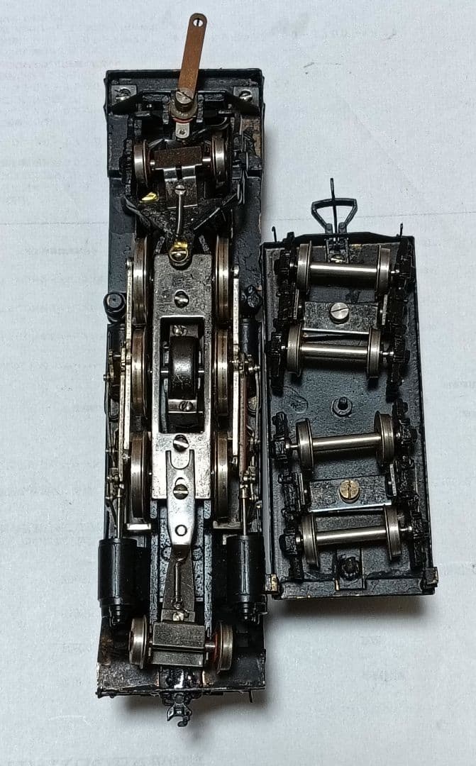 HOゲージ 宮沢模型 Ｃ58蒸気機関車、メンテナンス済、走行します。