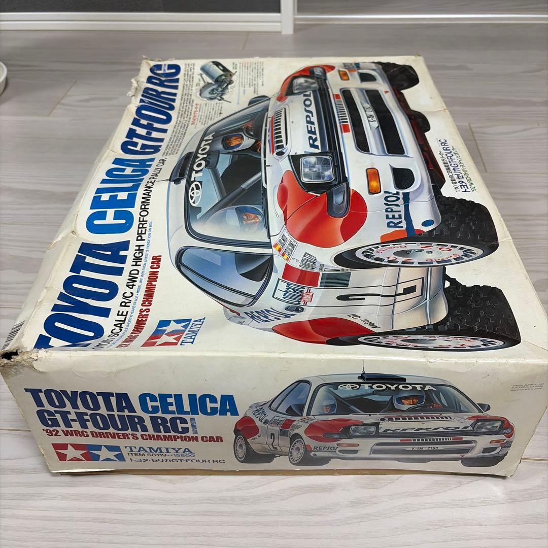 タミヤ 1/10【 トヨタ・セリカ GT-FOUR 電動RC四輪駆動ラリーカー