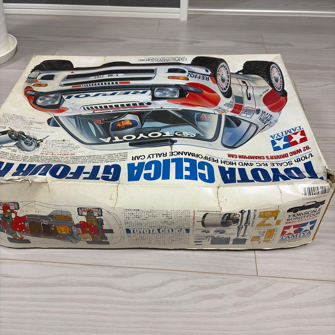 タミヤ 1/10【 トヨタ・セリカ GT-FOUR 電動RC四輪駆動ラリーカー