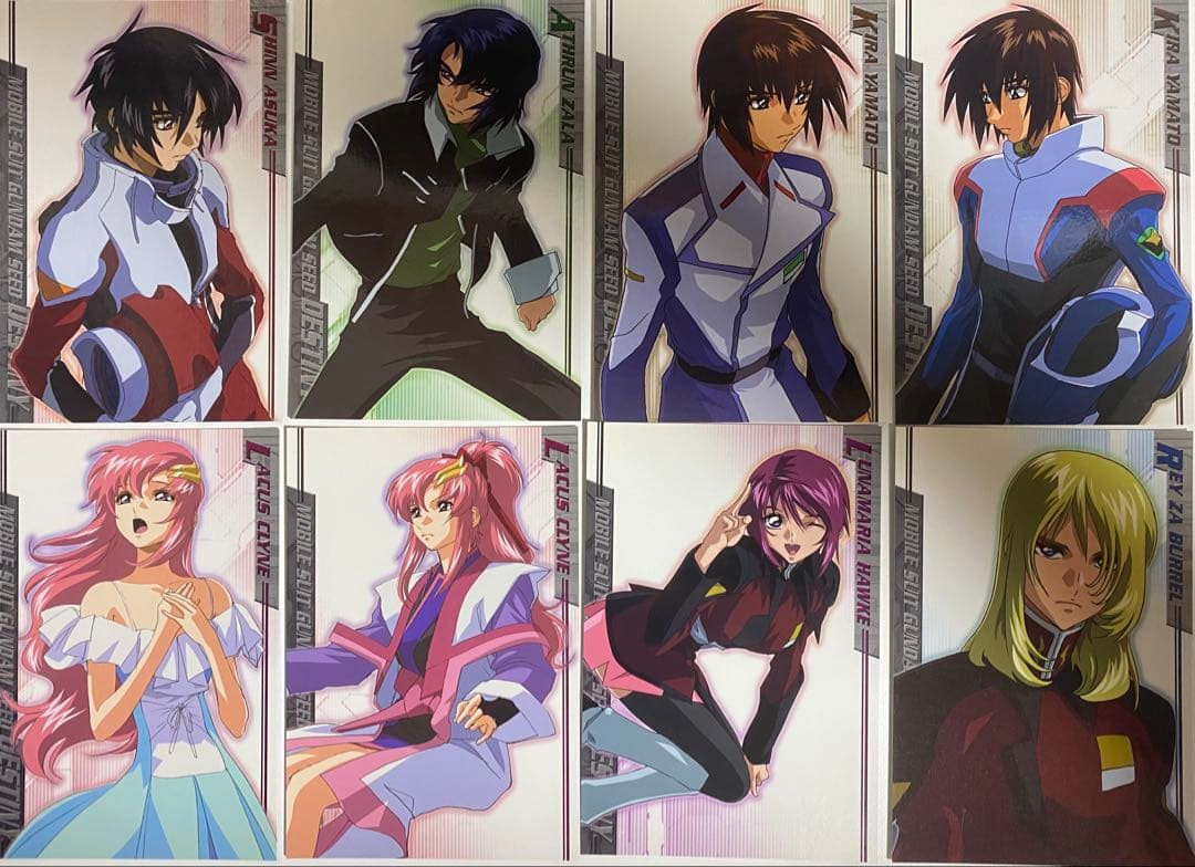 ガンダムSEED DESTINY ブロマイドコレクション関連 38枚セット