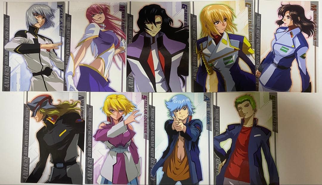 ガンダムSEED DESTINY ブロマイドコレクション関連 38枚セット
