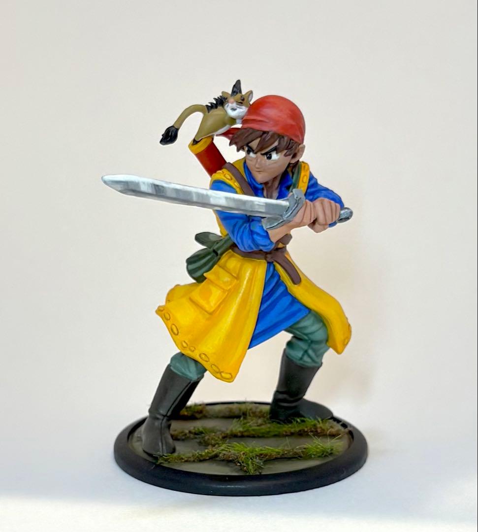 r*a様 ドラゴンクエスト勇者エイトガレージキット塗装済み　フィギュア　ドラクエ