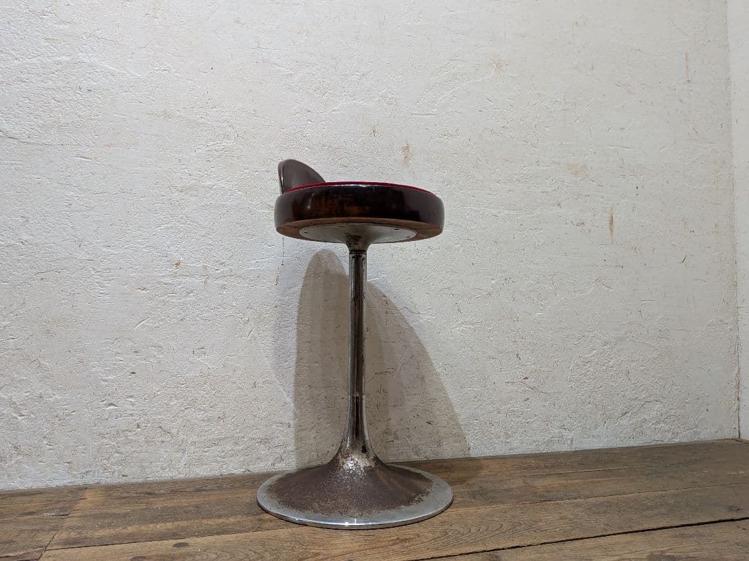 1119 ヴィンテージ　当時物　カウンターチェア　椅子　イス　ミッドセンチュリー