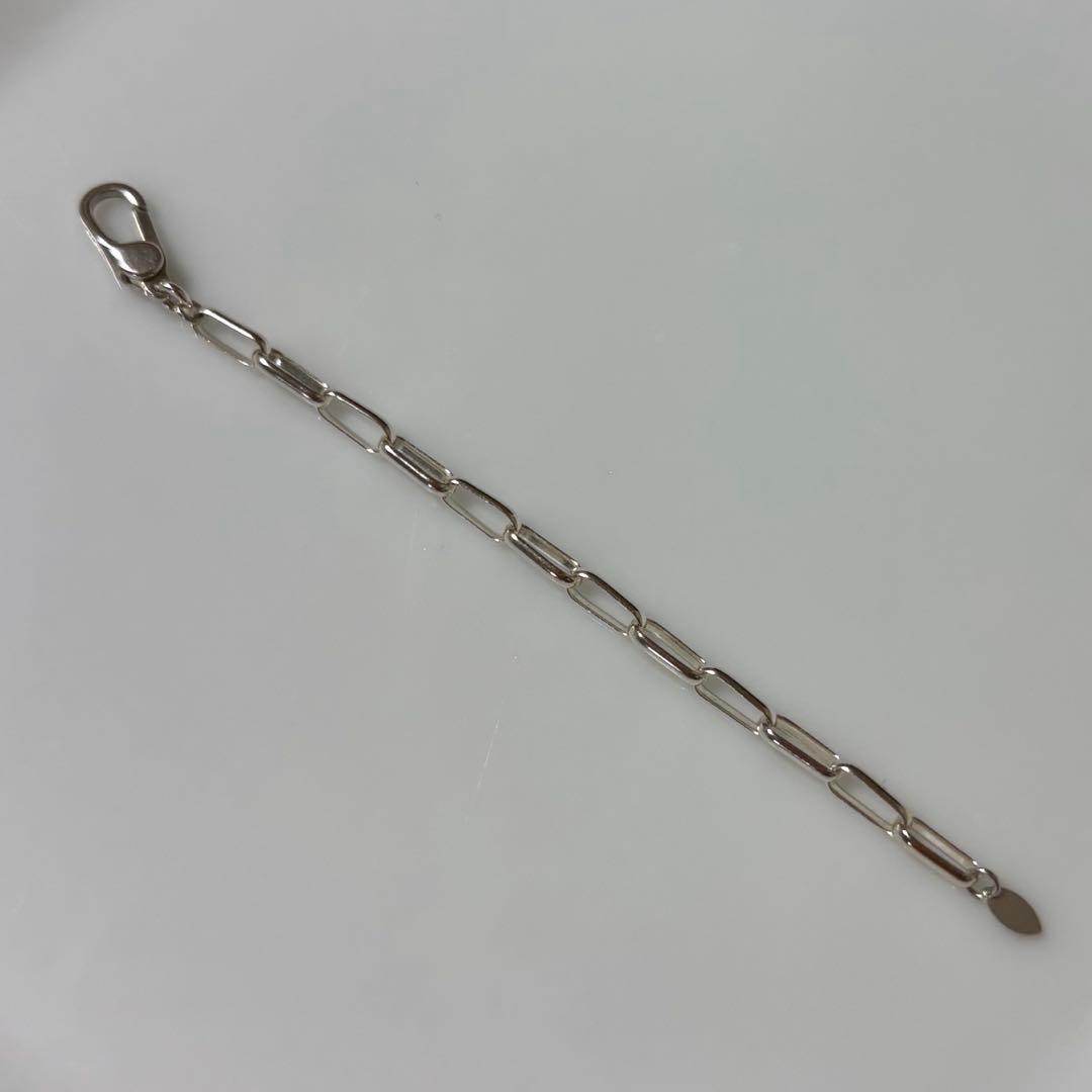 アガット シルバーチェーンリング