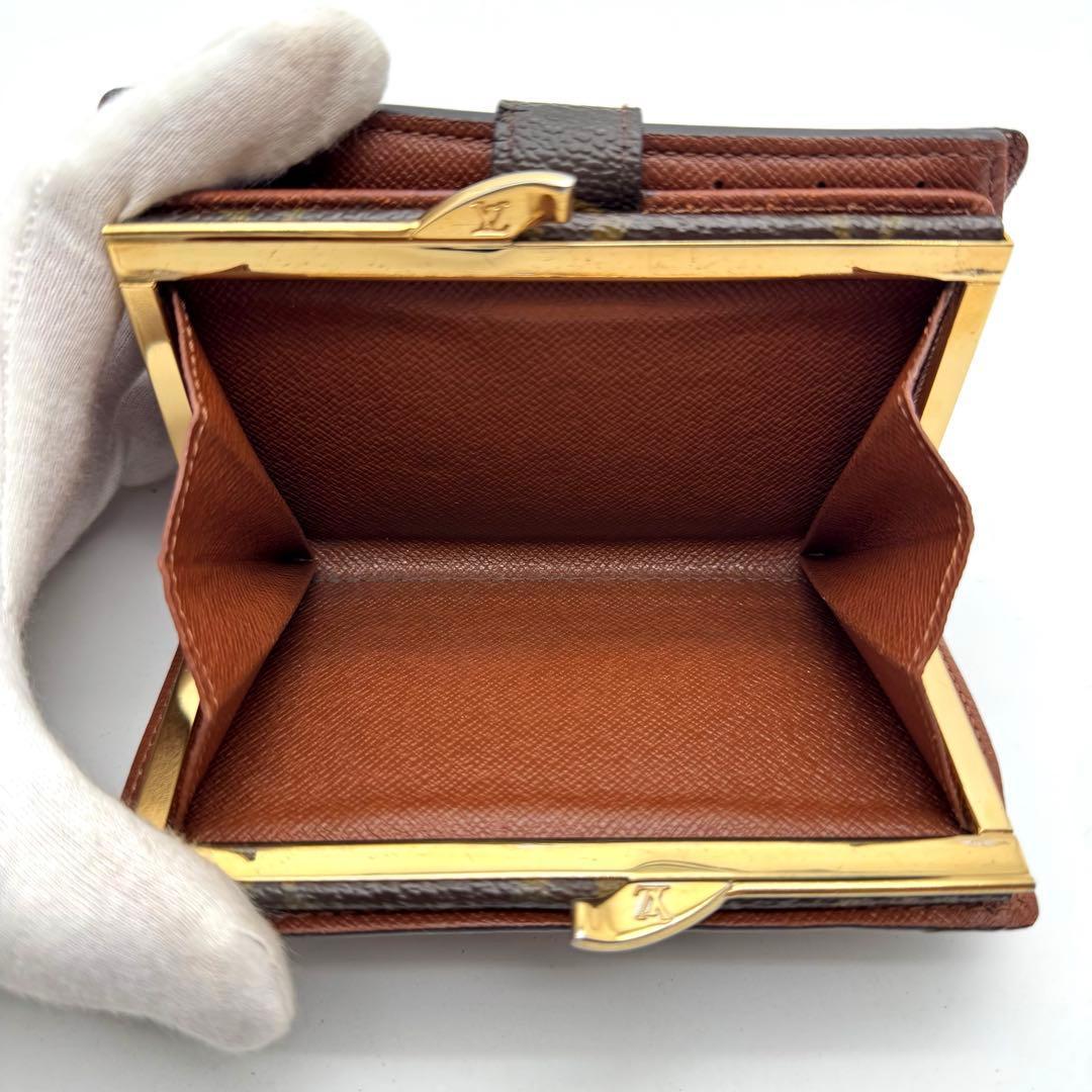 美品✨️ルイヴィトン　モノグラム　ヴィエノワ　二つ折り財布　折り財布　財布