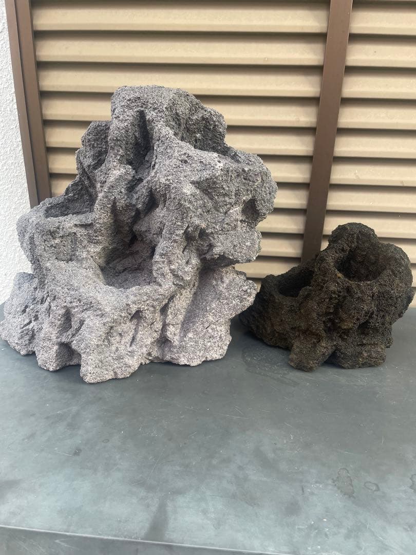 ADA 雲山石　水槽用レイアウト石2点セット