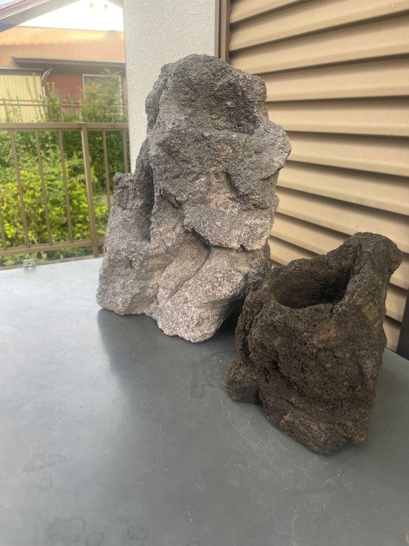 ADA 雲山石　水槽用レイアウト石2点セット