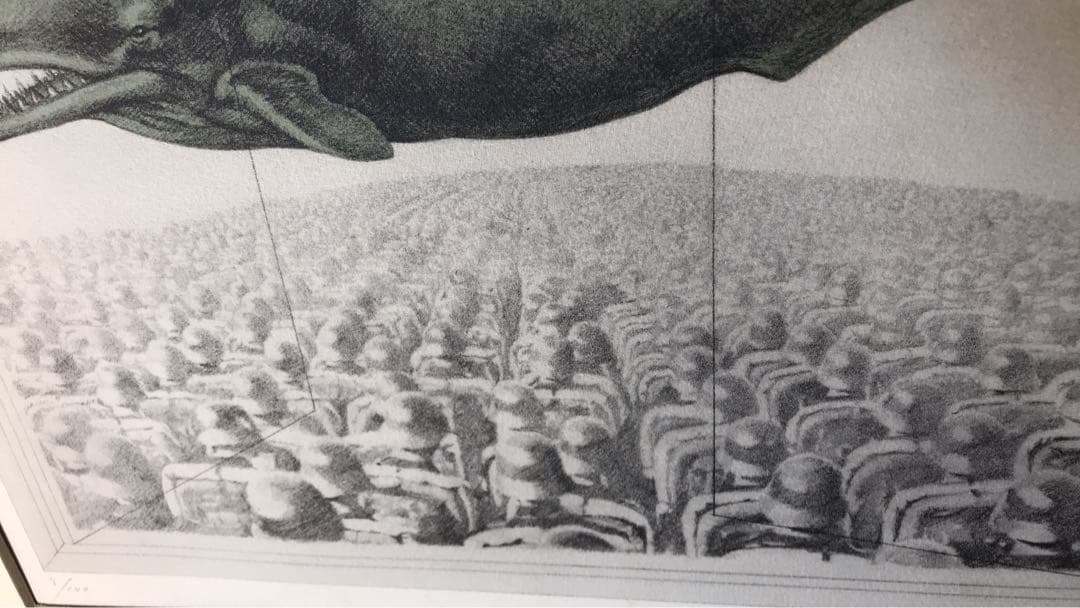 吉村益信さんの絵　100部限定作品