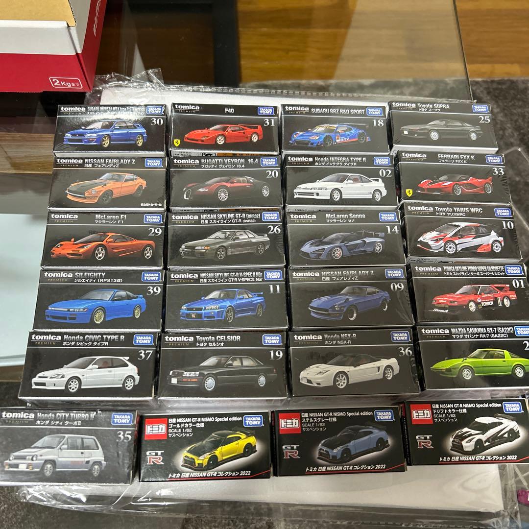 【未開封・美品】トミカプレミアムおまとめ売り24台