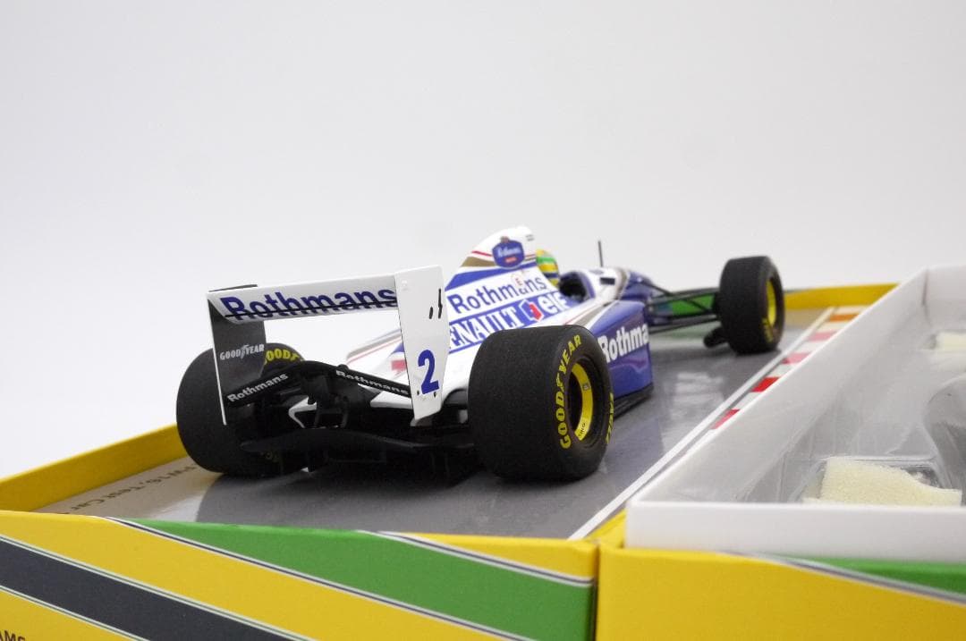 タイプピー1/18 ウィリアムズ FW16 ポールリカール A.セナ