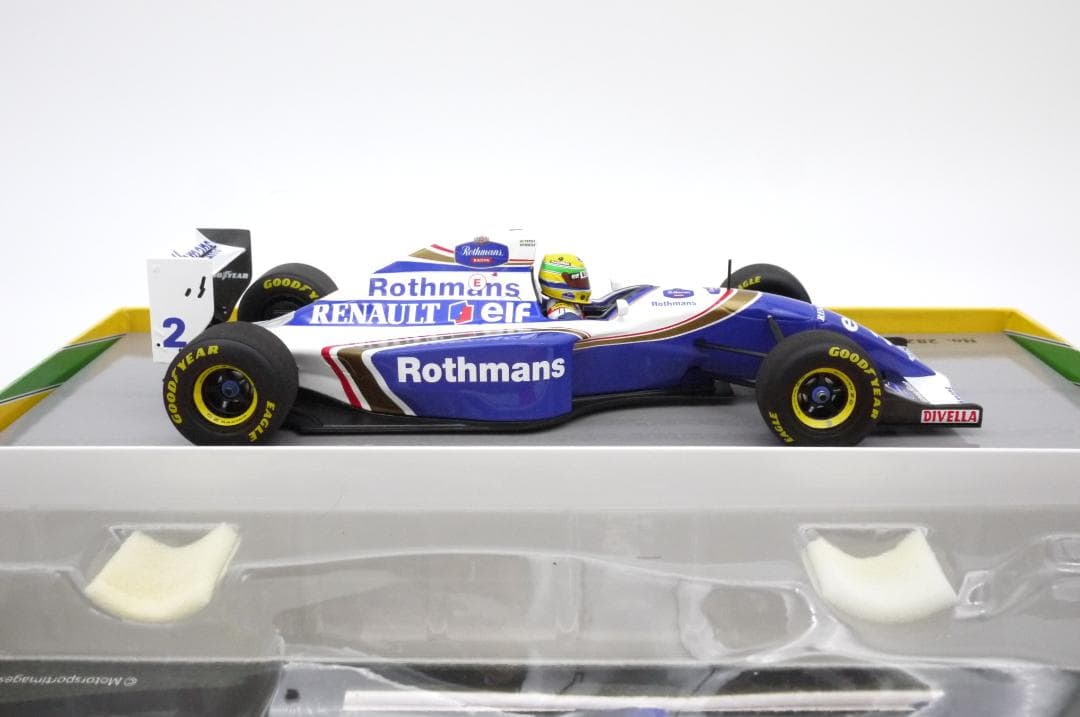 タイプピー1/18 ウィリアムズ FW16 ポールリカール A.セナ