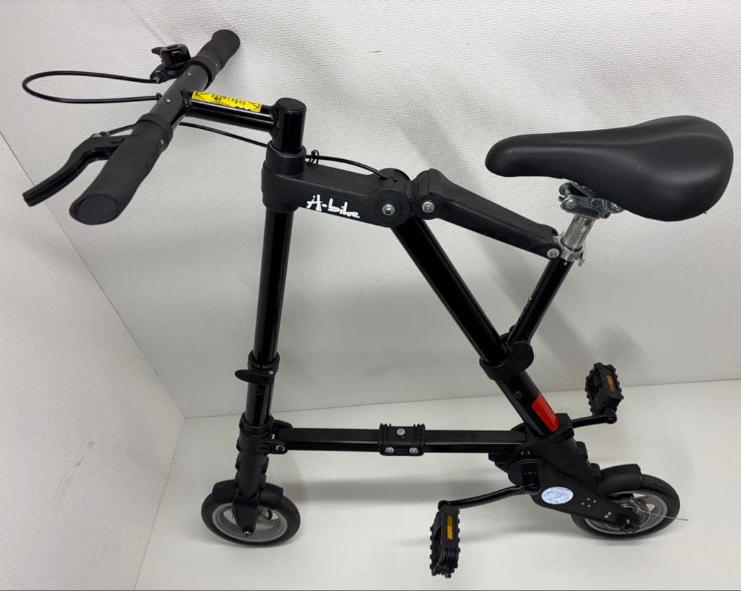 A-bike 折りたたみ自転車 A型 bike ブラック 10インチ