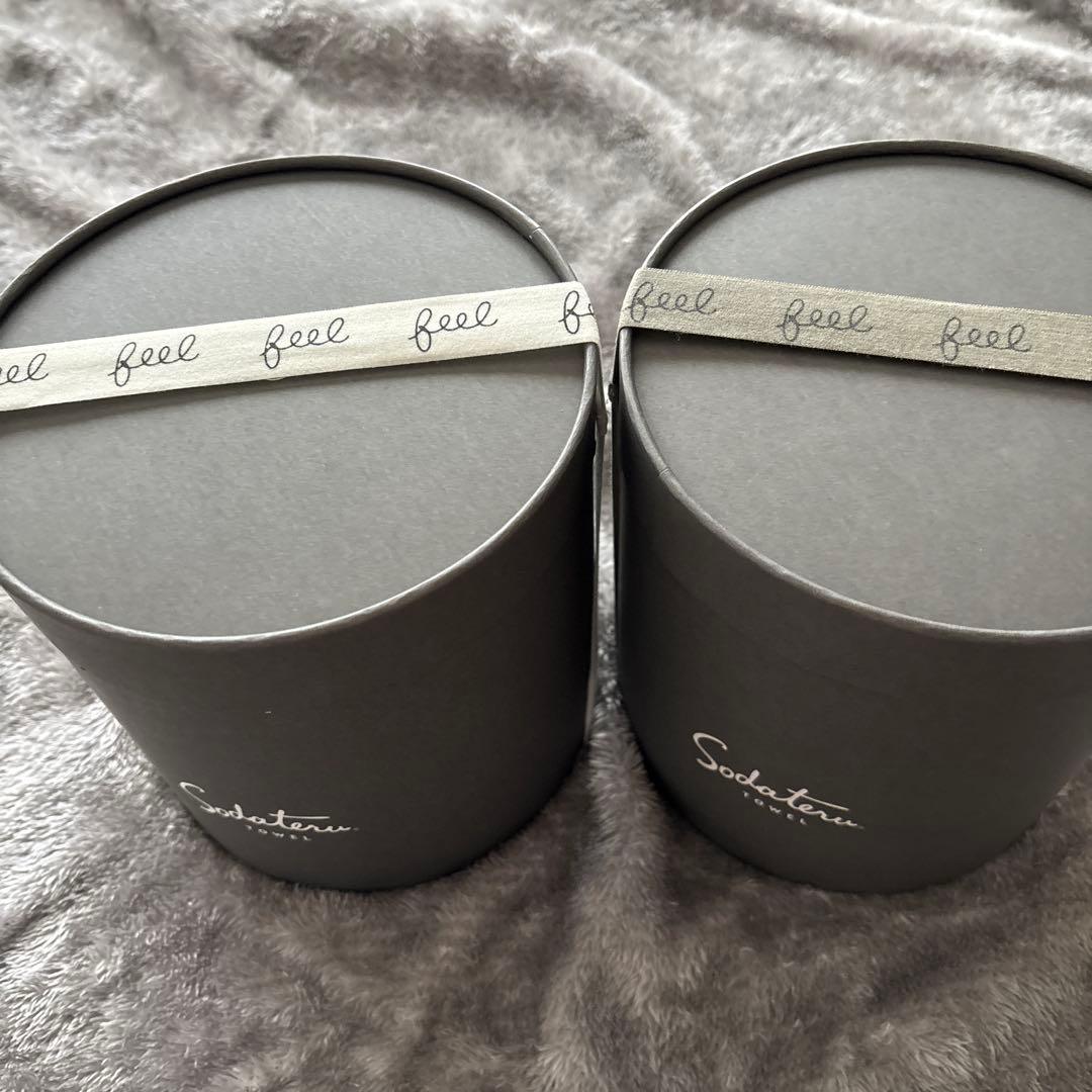 「育てるタオル」の「feel」シリーズ　バスタオル2枚セット 新品未使用