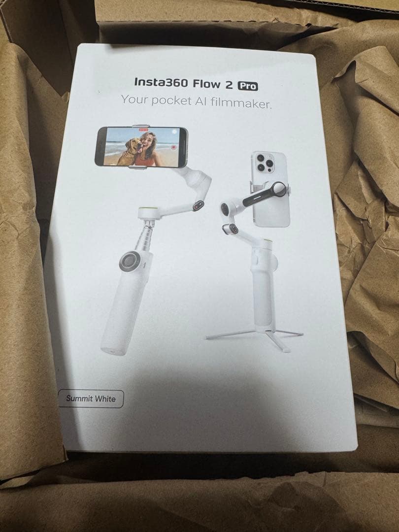 新品未開封 売り切り価格 2025年最新モデル Insta360flow2pro