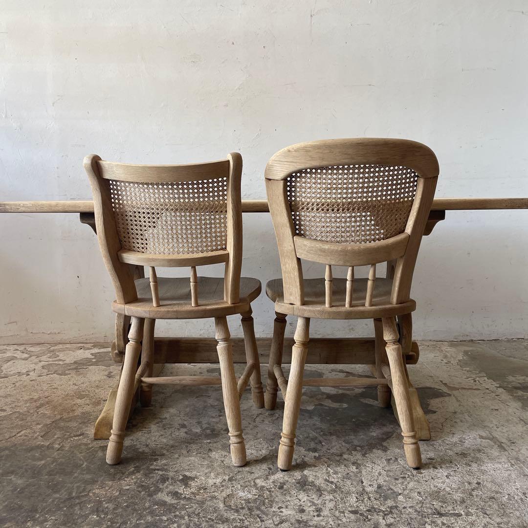 ビンテージ　ダイニングテーブル　 剥離