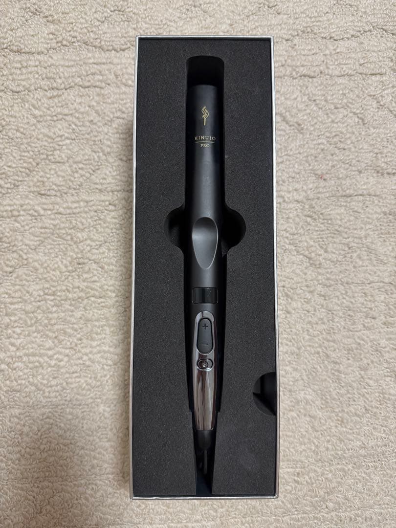 KINUJO PRO Straight ブラック ストレートヘアアイロン