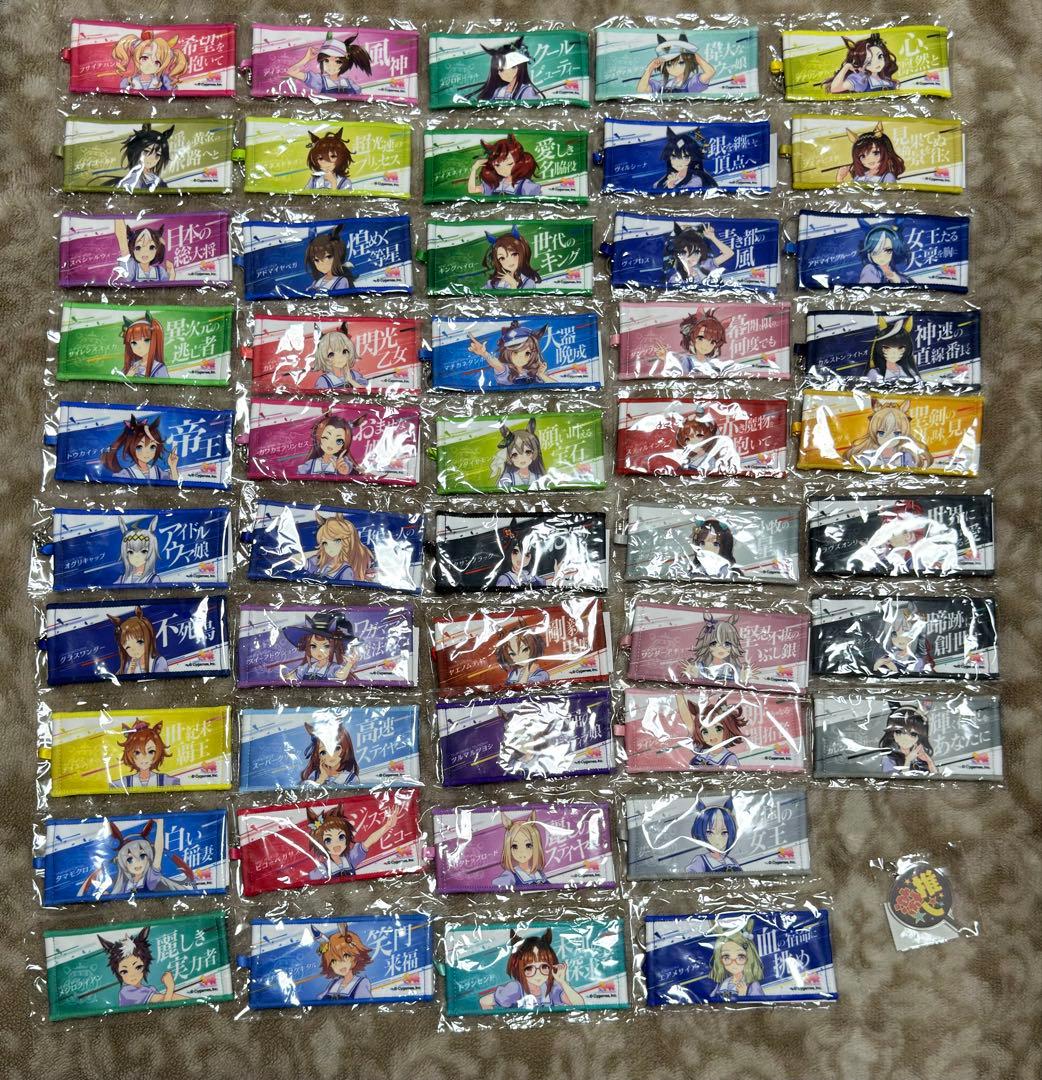 ウマ娘 ミニ応援タオル 6th秋公演全48種コンプリートセット 当たり付き