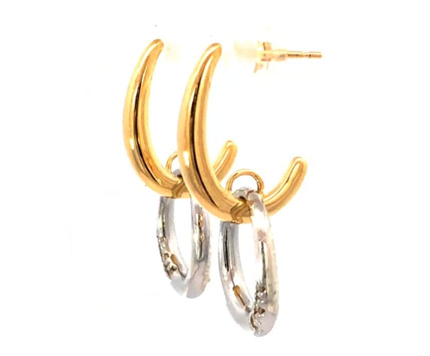 4°C Noble of Water シルバー ピアス