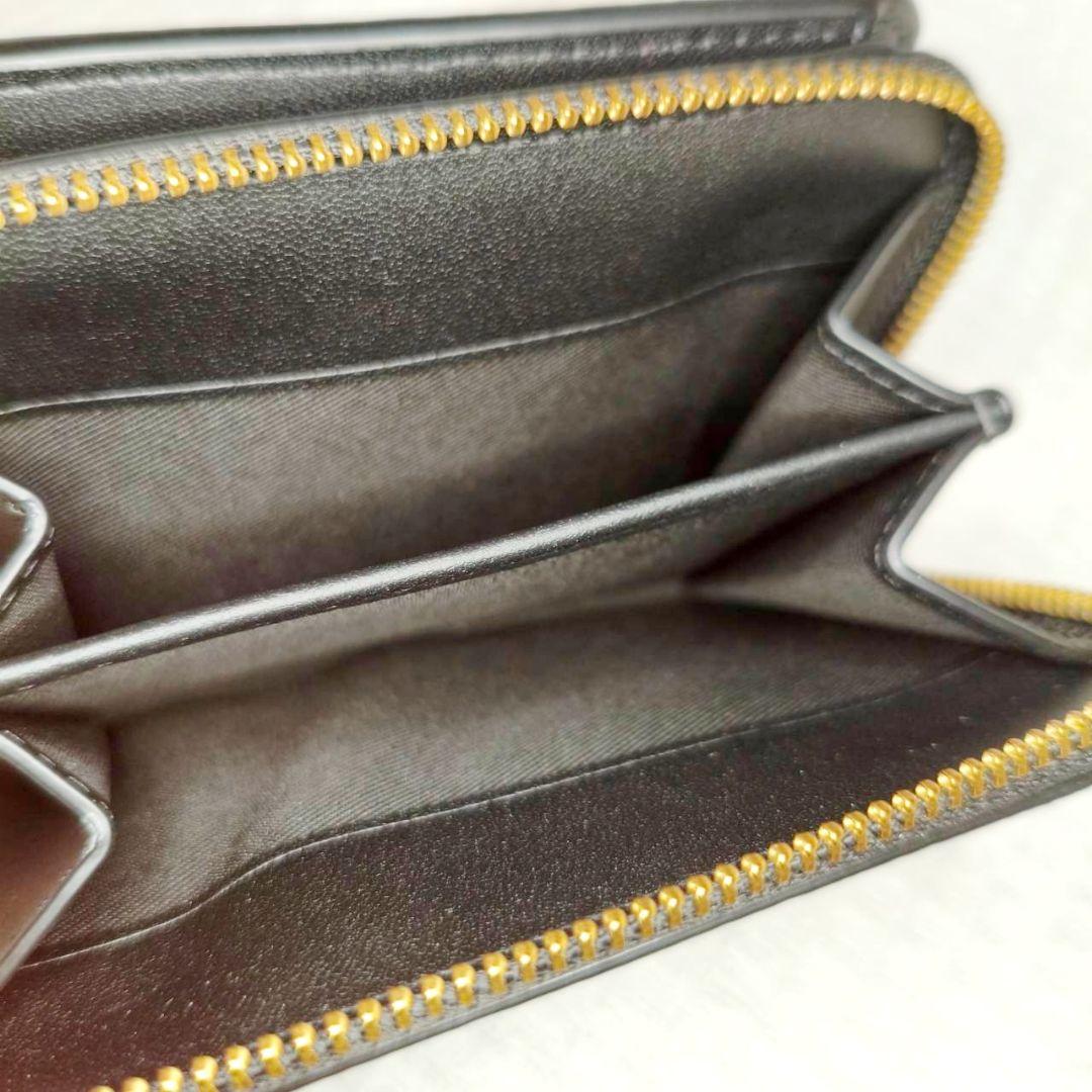 【美品】COACH レキシー 二つ折り財布 ブラック 日本限定　cz120　レザ