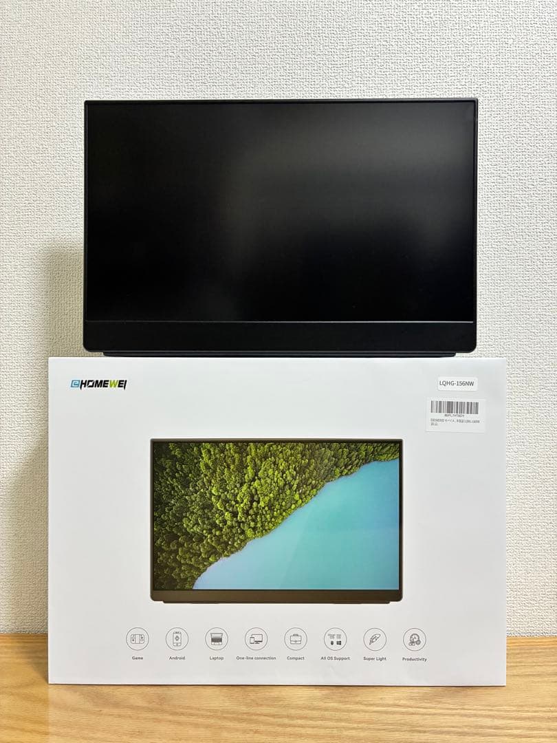 M*J様 モバイルモニター 15.6型 EWEI LQHG-156NW