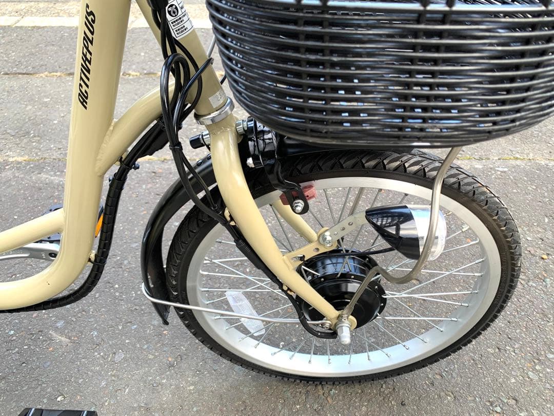 動作確認済 送料無料 電動三輪自転車5.8Ah 8.5Ah 2個付 20-16