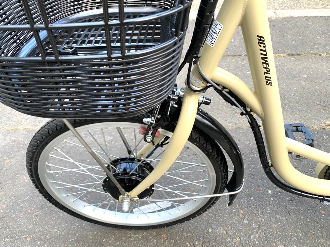 動作確認済 送料無料 電動三輪自転車5.8Ah 8.5Ah 2個付 20-16