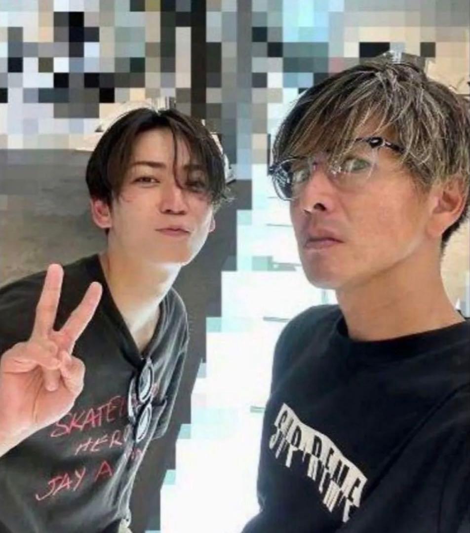 25FW Supreme Split Tee White L スプリット