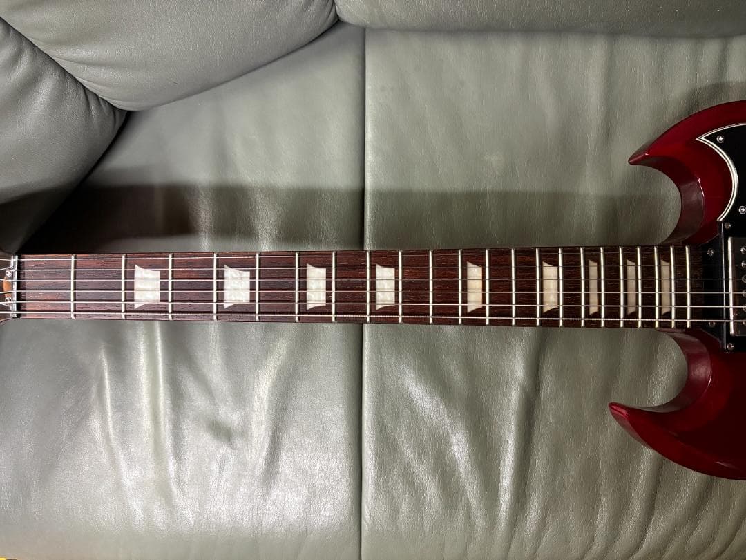 谷*一様 王道のチェリー仕様！エピフォンSGスペシャルがこれだ！超美品・純正ギグ