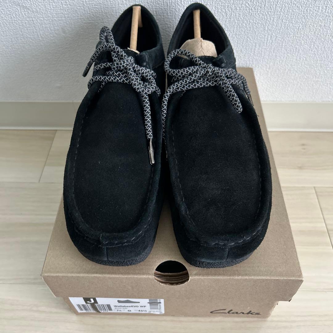 靴 Clarks Wallabee EVO WP UK7 1/2 26.0