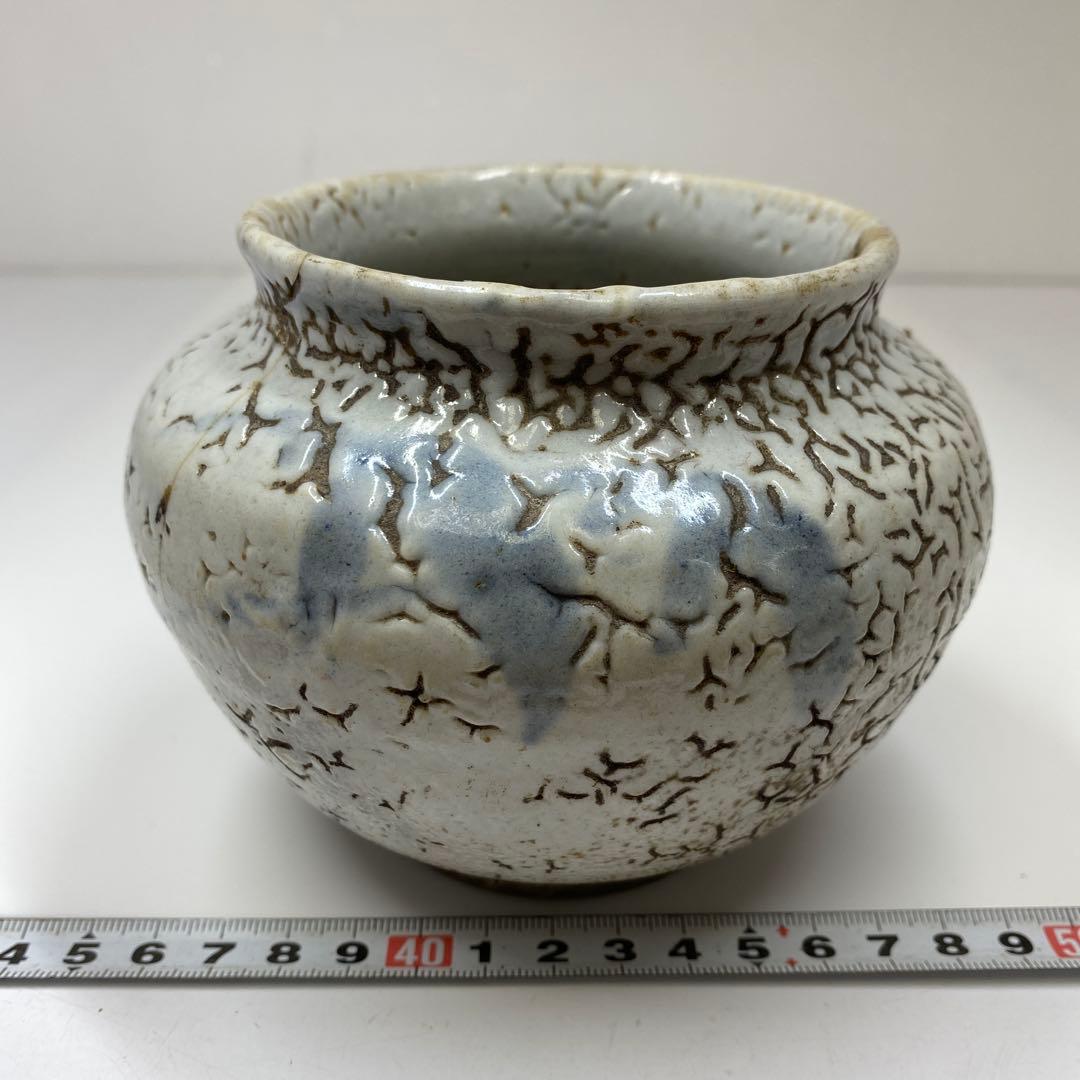 古代　李朝壺　幅約13㎝　東さ7-0710①