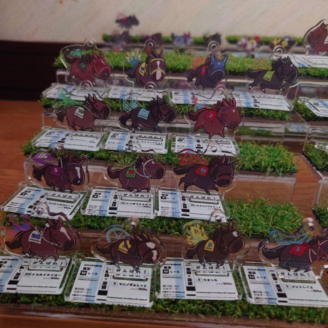 UMA　UMAbred　アクリルキーホルダースタンド　コンプリートセット