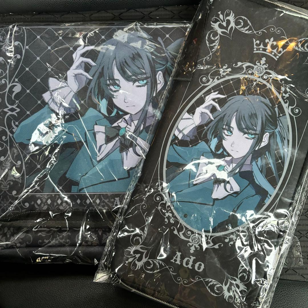 【限定】Ado ラウンドワン フィギュア ペンライトケース　収納BOX 計4点