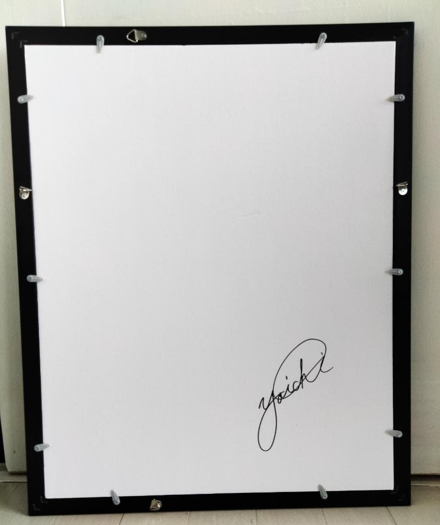 美しき破裂 / 抽象画 53×44㎝ 額縁セット 原画1点のみ モダンアート