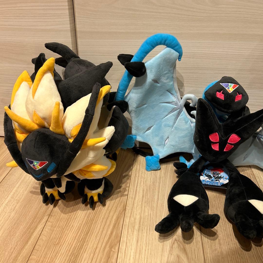 ポケモンセンター ぬいぐるみ ネクロズマ たそがれ あかつき 2点セット