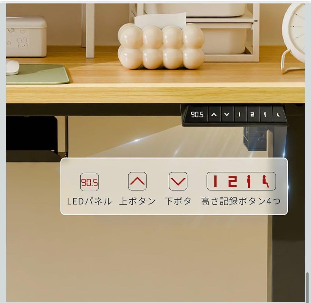 FLEXISPOT 昇降デスク パソコンデス 幅120cmスタンディングデスク